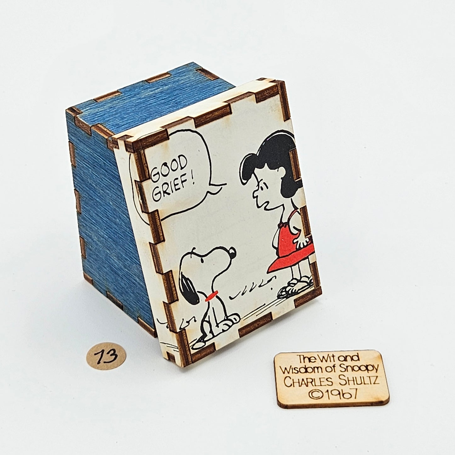 1967 "The Wit and Wisdom of Snoopy" Story Boxes