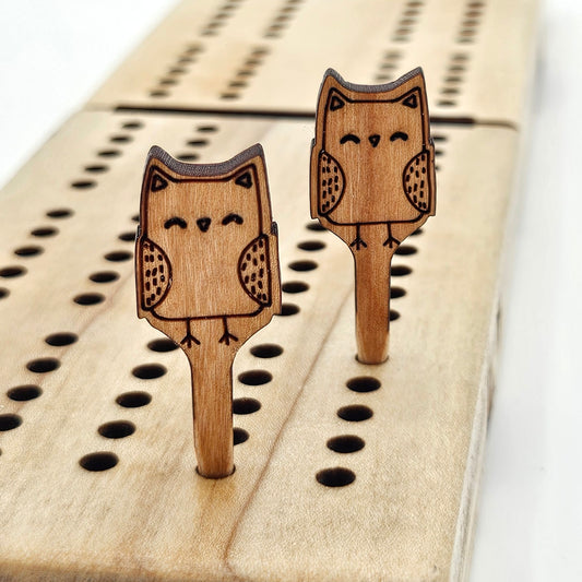 Cribbage Pegs - Owl