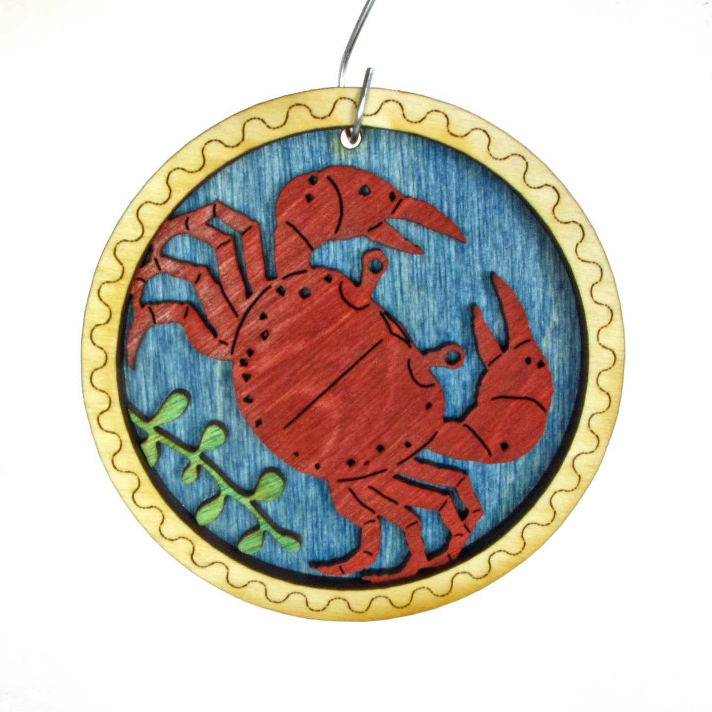 Layered Ornament - Crab