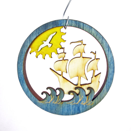 Layered Ornament - Sailing Ship