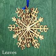 3D Snowflake Ornament - 4"